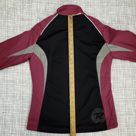 Rossignol Toura Fitted Softshell Athletic Jacket Blackberry Red Women's M - Picture 8 of 15